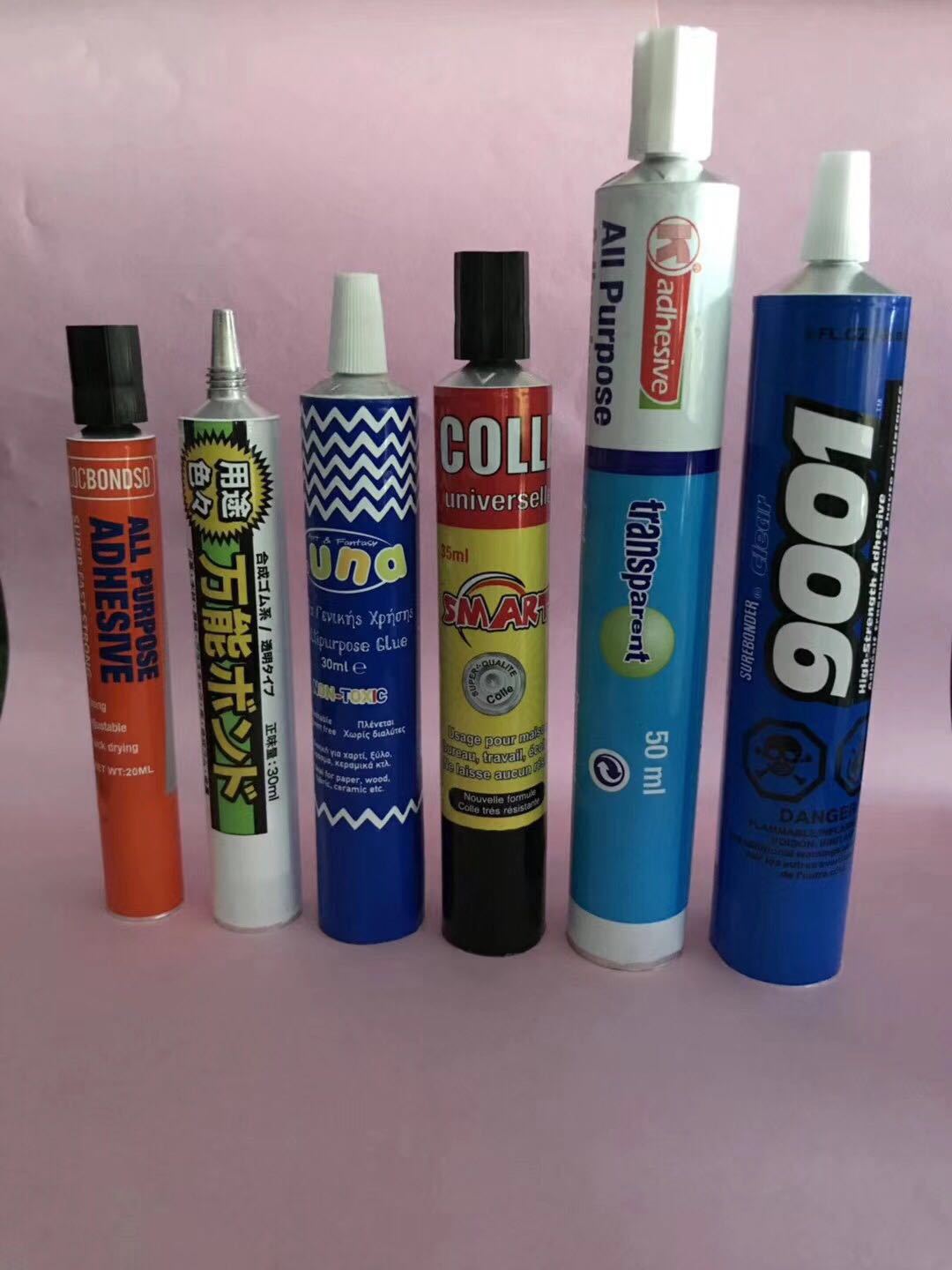 High Quality Aluminum Glue/Adhesive Tube Packaging 